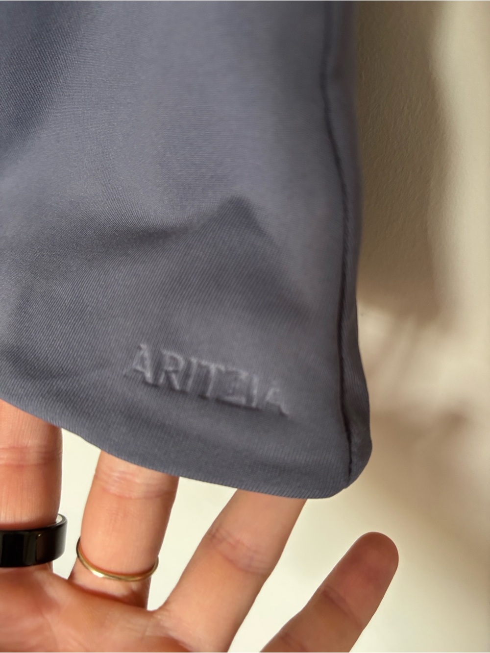Aritzia Navy Blue Cowl Neck Tube Top - Picture 3 of 8